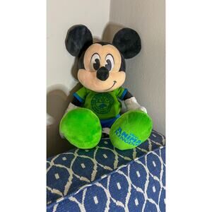 Disney Animal Kingdom Mickey Mouse Plush the Dino Institute